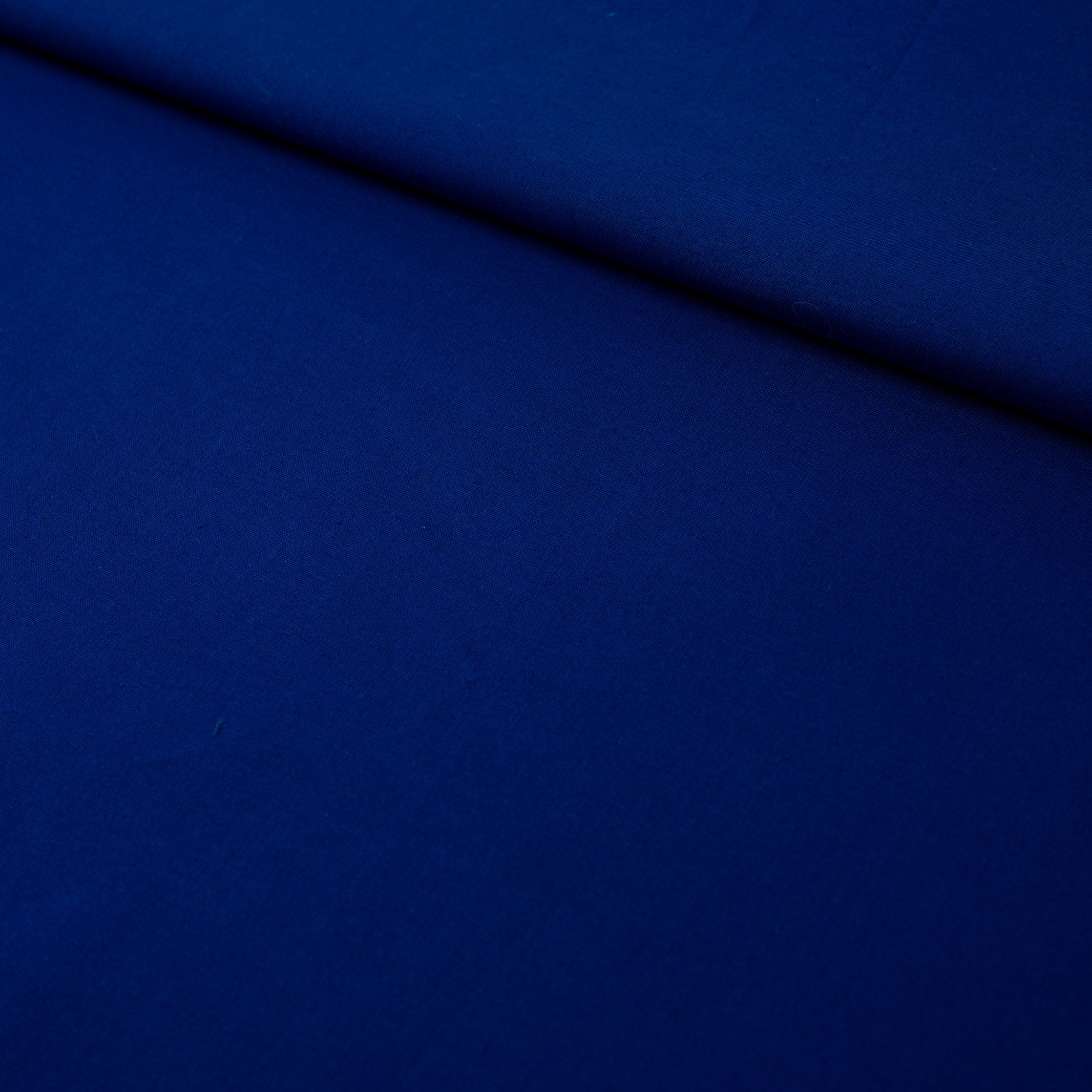 Baumwolle Uni Blau 0,5m