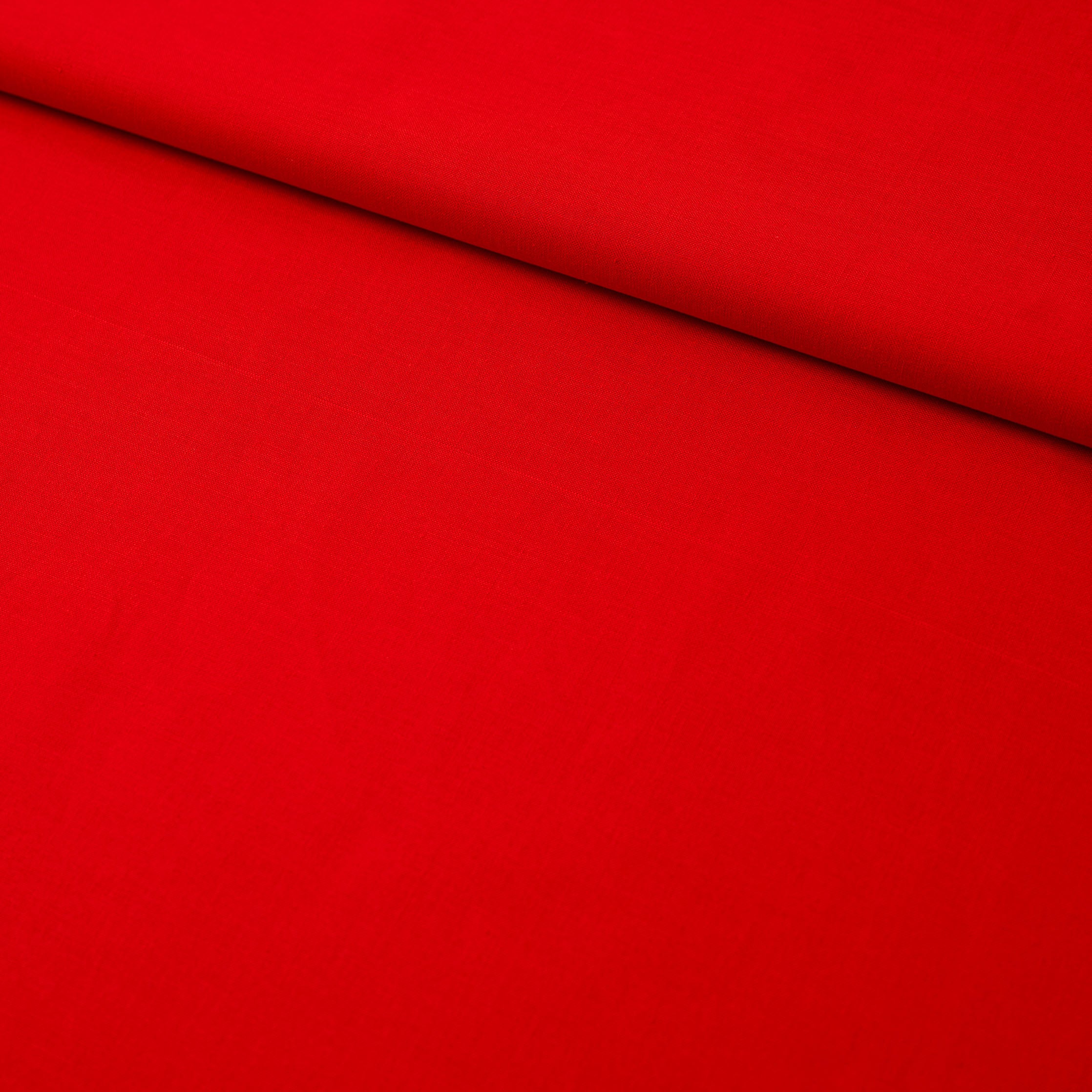 Baumwolle Uni Rot 0,5m