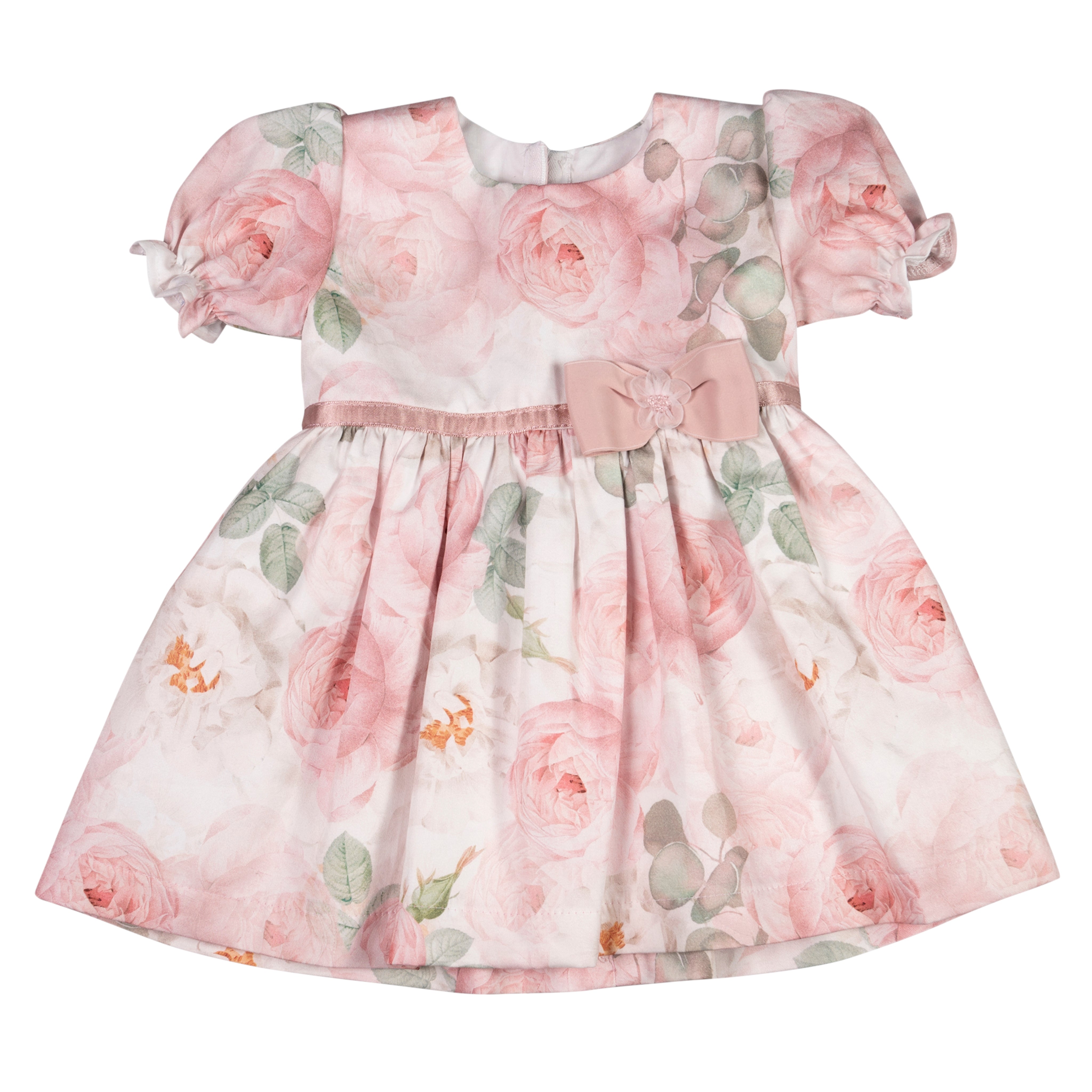 Trachtenkleid Rosen Rosa geblümt