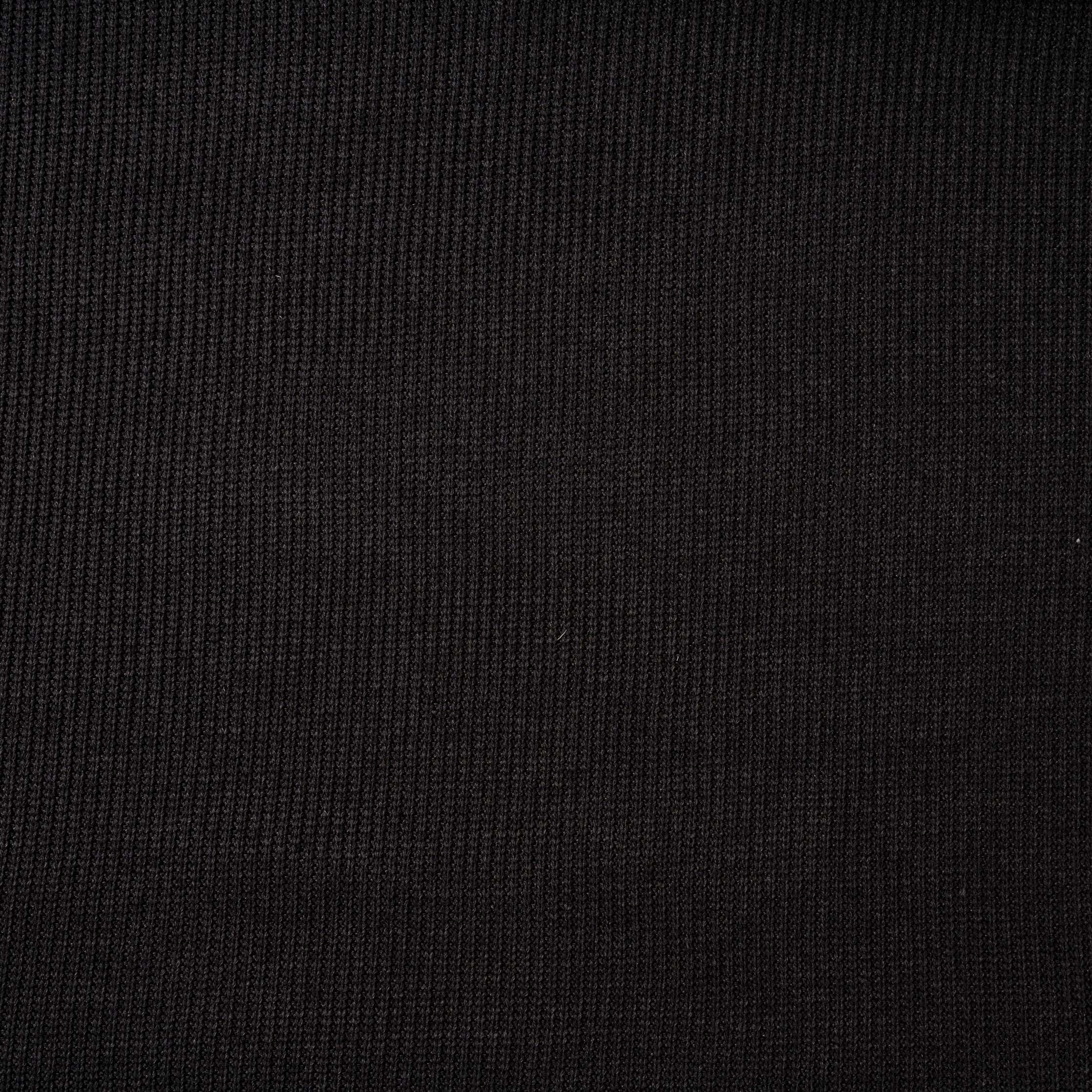 Strick Grob Knit Schwarz 0,5m