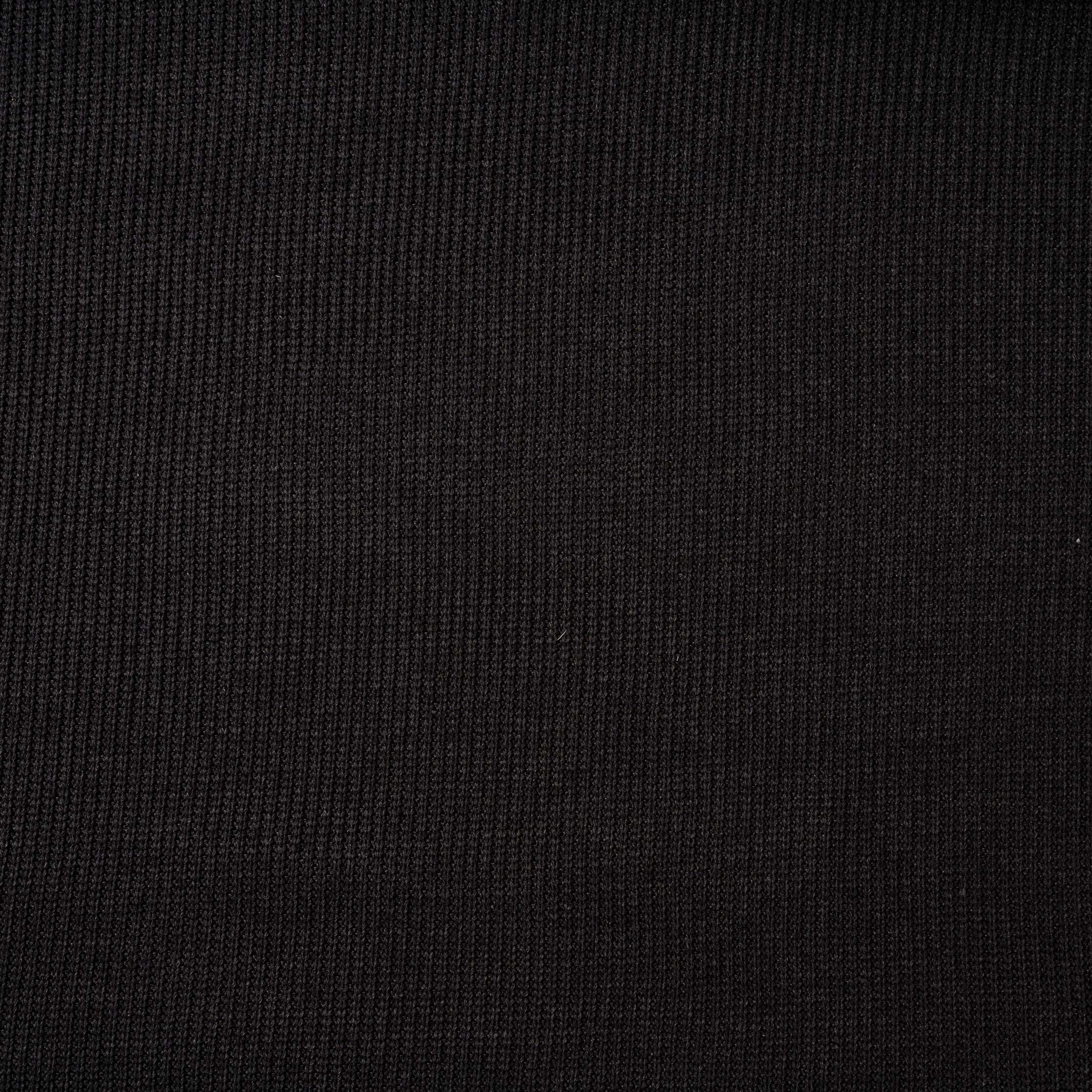 Strick Grob Knit Schwarz 0,5m