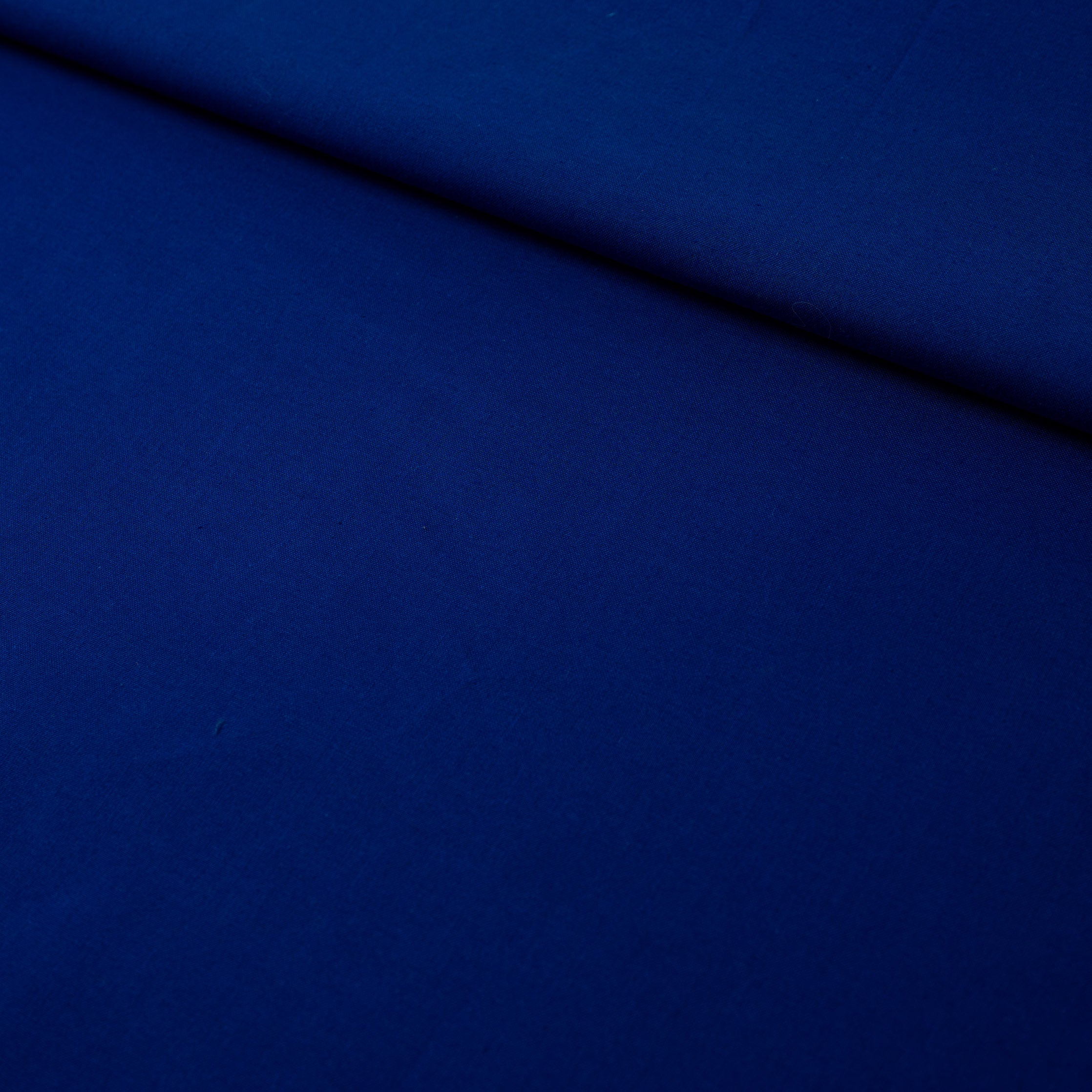 Baumwolle Uni Blau 0,5m