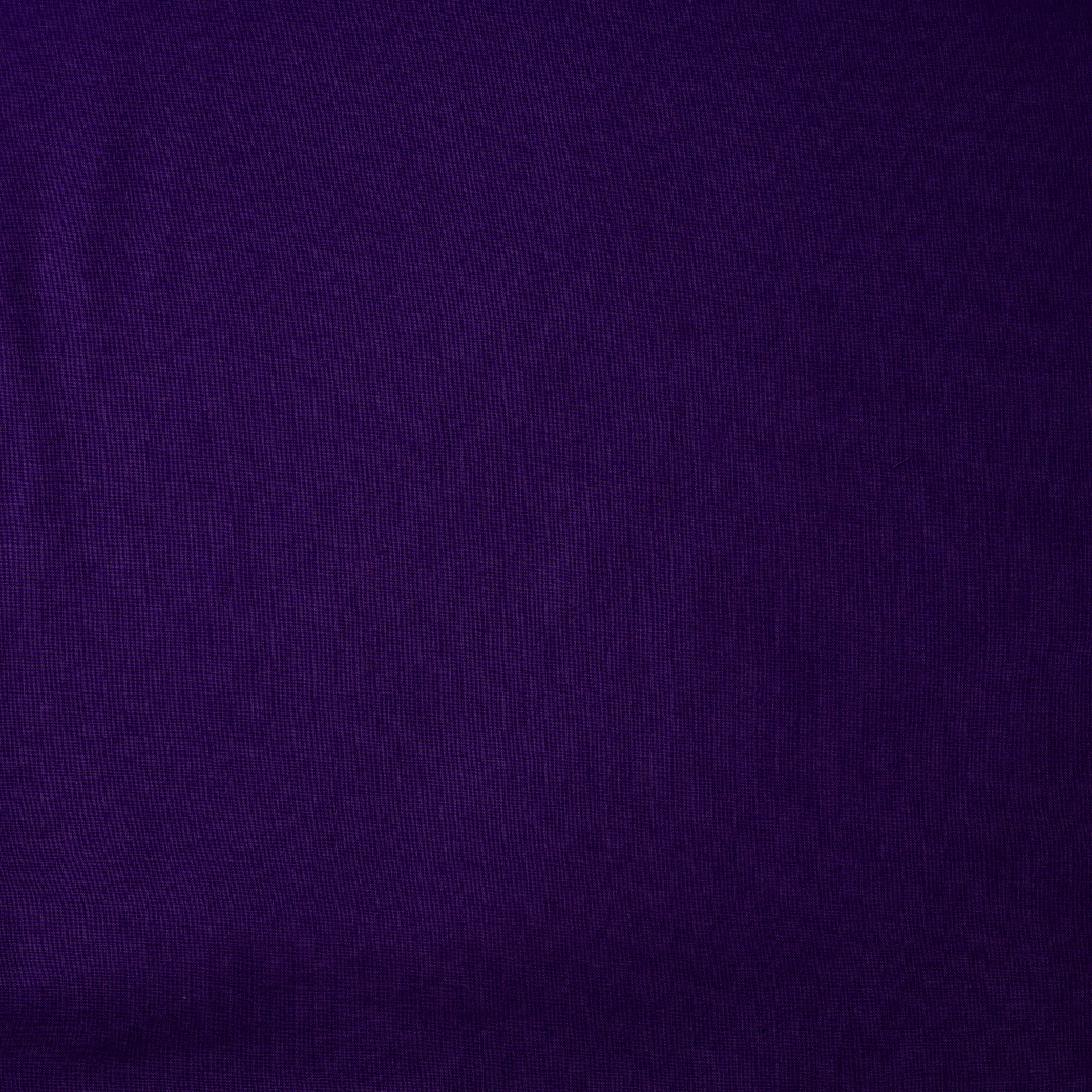 Baumwolle Uni Violett 0,5m