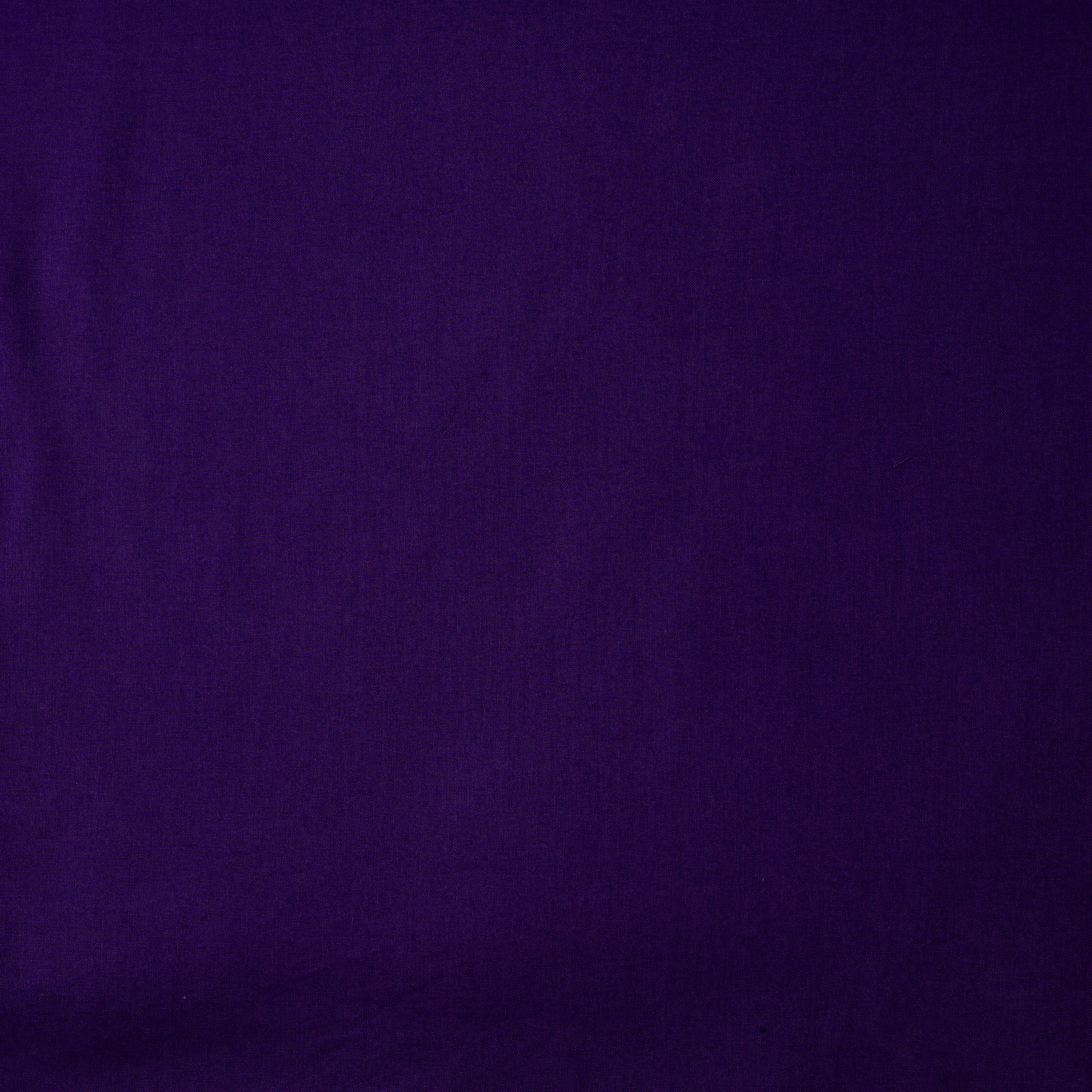 Baumwolle Uni Violett 0,5m