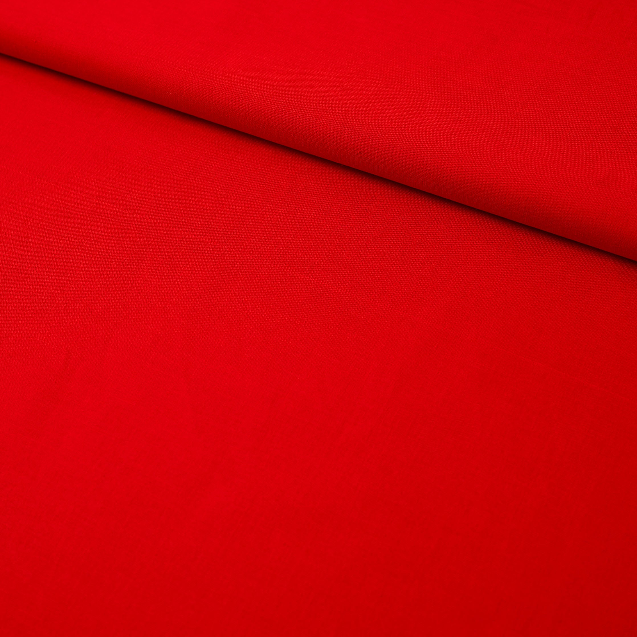 Baumwolle Uni Rot 0,5m