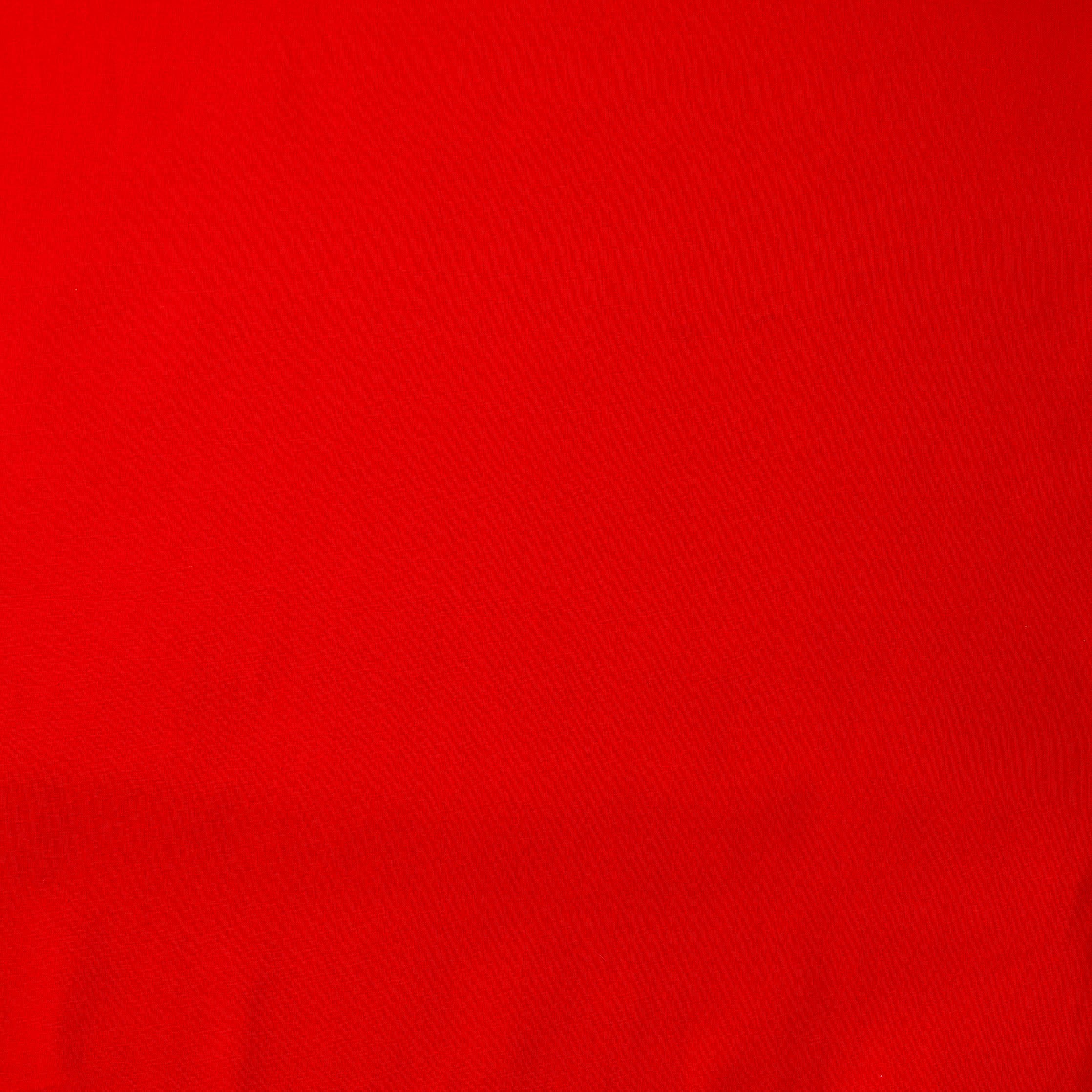 Baumwolle Uni Rot 0,5m