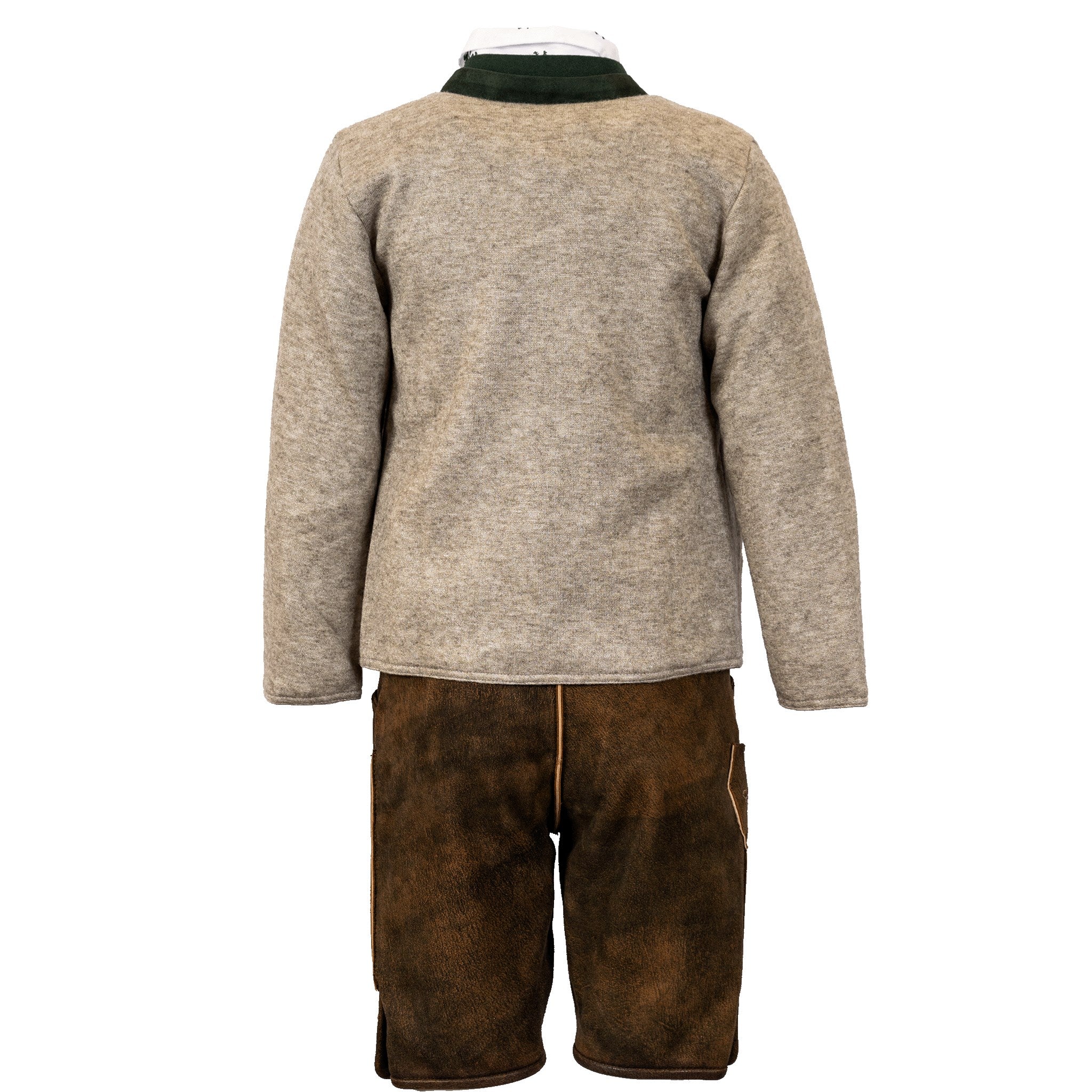 Trachtenjacke Strickjacke Buben Olive