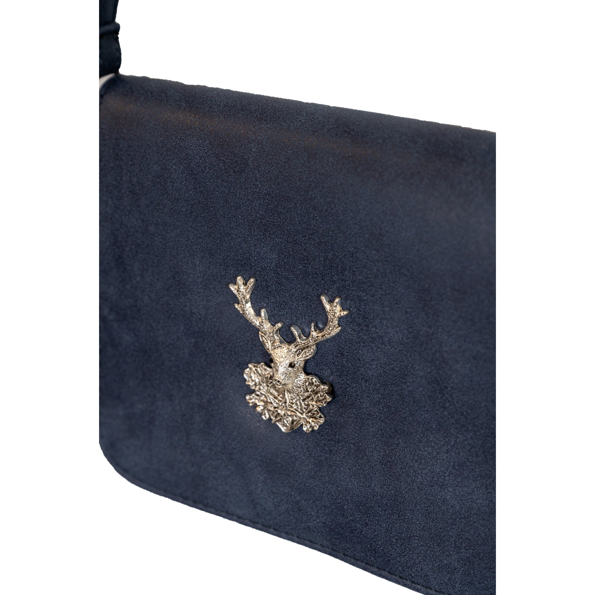 Trachtentasche Handtasche mit Hirsch Blau